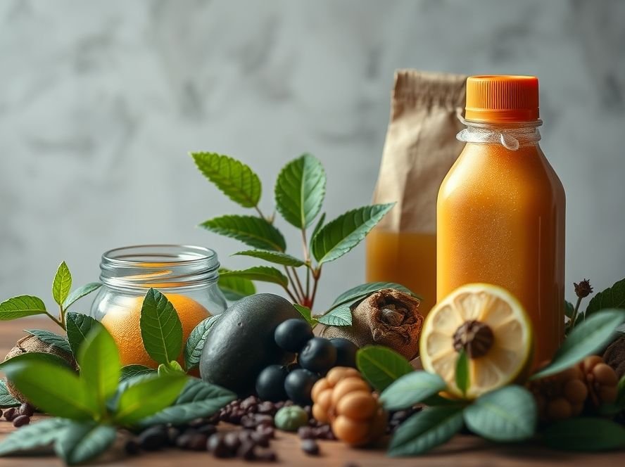 Produtos naturais para a pele