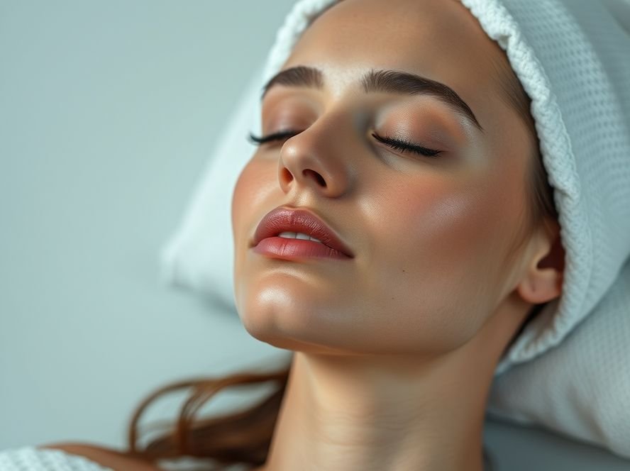 Técnicas de relaxamento facial